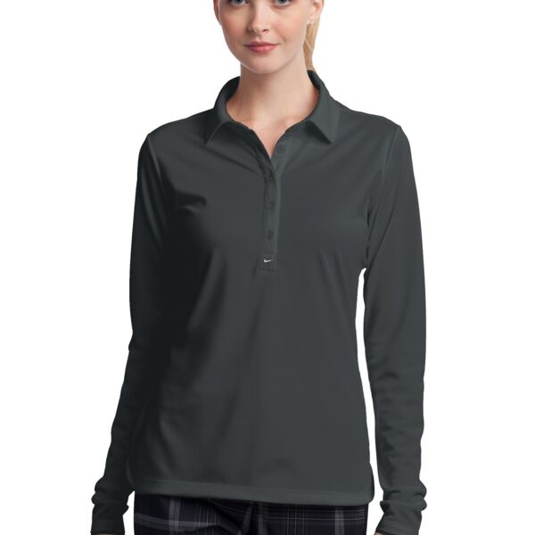 Ladies Long Sleeve Dri FIT Stretch Tech Polo Thumbnail