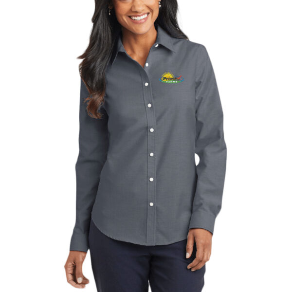 Port Authority Women's SuperPro Oxford Shirt Thumbnail