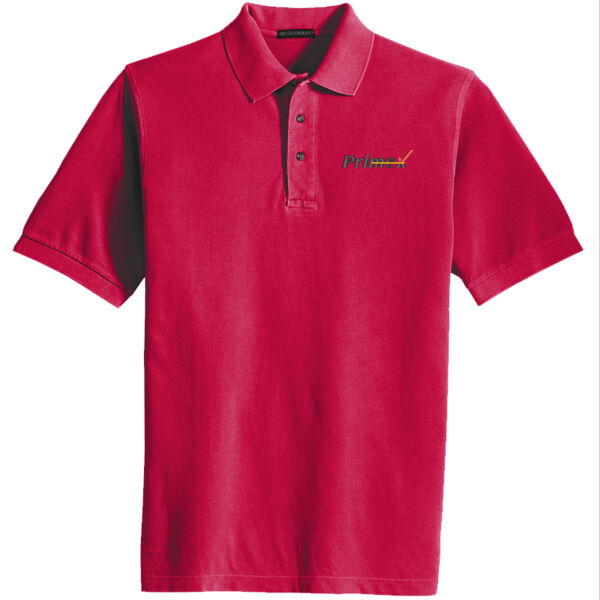 Heavyweight Cotton Pique Polo Thumbnail