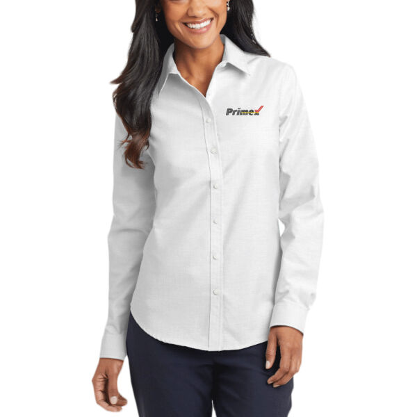 Port Authority Women's SuperPro Oxford Shirt Thumbnail